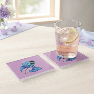 Dessous-de-verre En Verre Dessous de verre en Stitch