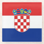 Dessous-de-verre En Verre Dessous de verre en verre avec drapeau de la Croat<br><div class="desc">Améliorez vos tables avec fierté croate en utilisant notre dessous de verre en verre avec le drapeau de Croatie! Conçu pour célébrer le riche patrimoine et l'identité nationale de la Croatie, ce dessous de verre en verre est plus qu'un simple accessoire fonctionnel ; c'est un hommage à l'histoire du pays...</div>