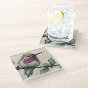 Dessous-de-verre En Verre Dessous de verre en verre - Colibri