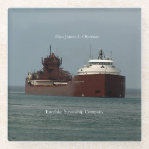 Dessous-de-verre En Verre Dessous de verre en verre de James L. Oberstar de