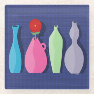 Dessous-de-verre En Verre Dessous de verre en verre de la Poterie