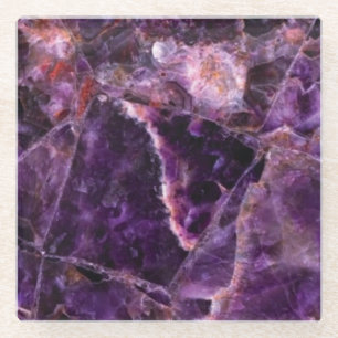 Dessous-de-verre En Verre Dessous de verre en verre de marbre magiques