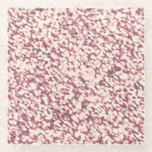 Dessous de verre en verre de texture de granit ros