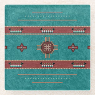 Dessous-de-verre En Verre Dessous de verre en verre d'infini