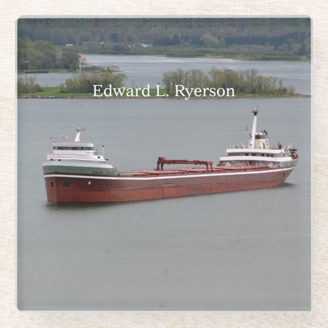 Dessous-de-verre En Verre Dessous de verre en verre Edward L. Ryerson (Devant)