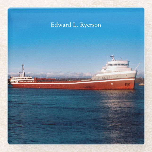 Dessous-de-verre En Verre Dessous de verre en verre Edward L. Ryerson (Devant)