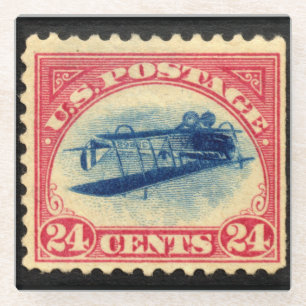 Dessous-de-verre En Verre Dessous de verre en verre Jenny inversé vintage