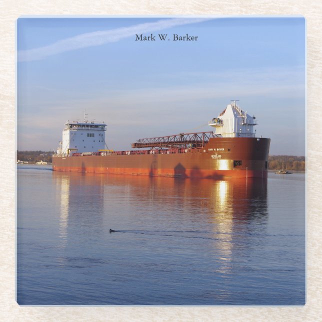 Dessous-de-verre En Verre Dessous de verre en verre Mark W. Barker (Devant)