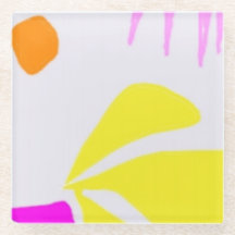 Dessous de verre en verre nature