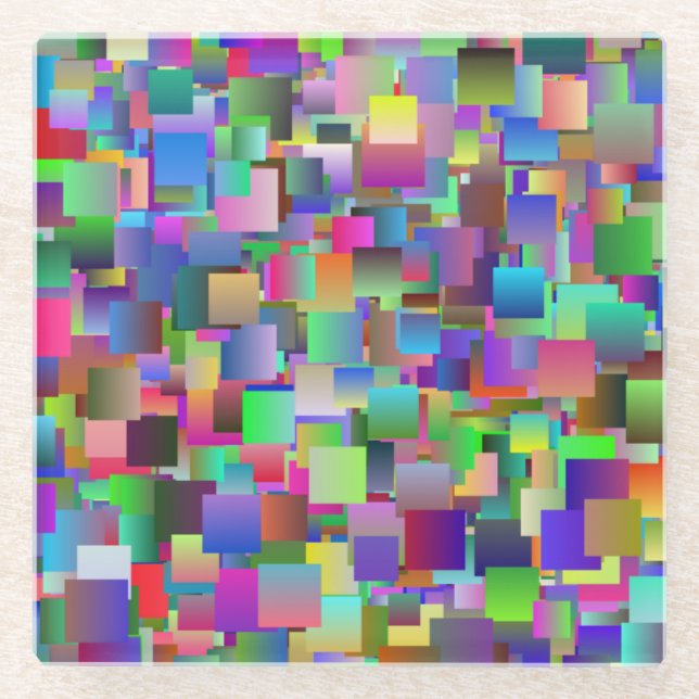 Dessous-de-verre En Verre Dessous de verre en verre Patch (Devant)