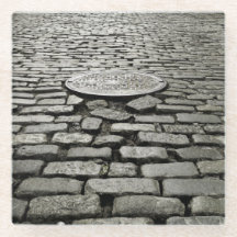 Dessous de verre en verre soho Cobblestone