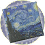 Dessous-de-verre En Verre Dessous de verre en verre "Starry Night" - Vincent<br><div class="desc">Une image de "Starry Night" (1889) de Vincent van Gogh est présentée sur ce Dessous de verre en verre carré. ► L'image ne peut pas être supprimée ou remplacée. ► Customisez/personnalisez en ajoutant du texte personnalisé dans votre choix de police (style, couleur, taille), ou une image ou un logo supplémentaire....</div>