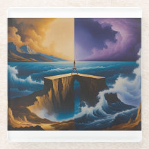 Dessous de verre Journey Between Worlds