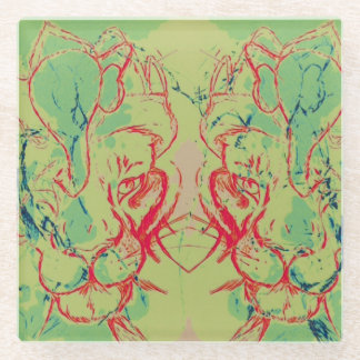 Dessous-de-verre En Verre Dessous de verre King Glass