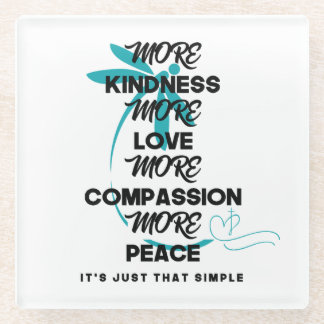 Dessous-de-verre En Verre Dessous de verre plus gentil