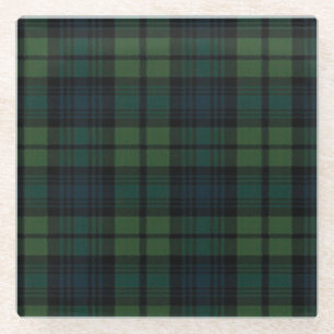 Dessous-de-verre En Verre Dessous de verre Tartan Fabric