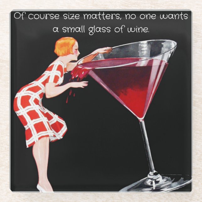 Dessous-de-verre En Verre Dessous de verre Verre Vin (Devant)