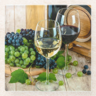 Dessous-de-verre En Verre Dessous de verre Verre Vin