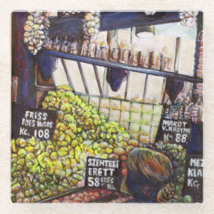 Dessous-de-verre En Verre Dimensions de curiosité