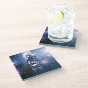 Dessous-de-verre En Verre Disco Heartbeat