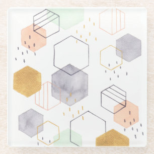 Dessous-de-verre En Verre Dispersion de sortilège