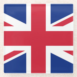 Dessous-de-verre En Verre Drapeau Union Jack