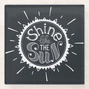 Dessous-de-verre En Verre Éclat comme The Sun