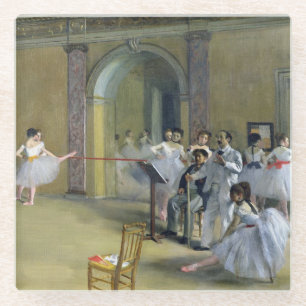 Dessous-de-verre En Verre Edgar Degas le foyer de danse