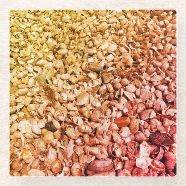 Dessous-de-verre En Verre Elle Vend Des Coquillages Ombre (Devant)