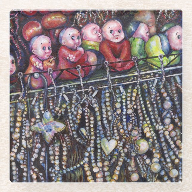 Dessous-de-verre En Verre Épitomiser (Devant)