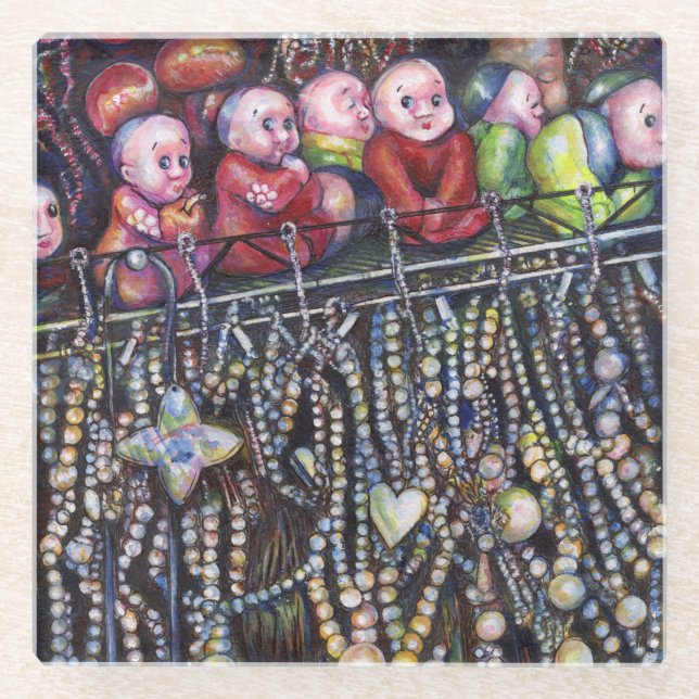 Dessous-de-verre En Verre Épitomiser (Devant)