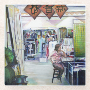 Dessous-de-verre En Verre Est-ce que ce dragon est accompagné de roues d'ent