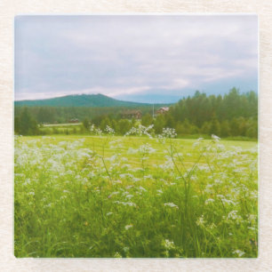 Dessous-de-verre En Verre Été à Hälsingland - Helsingia