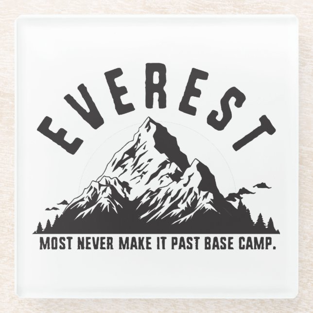 Dessous-de-verre En Verre Everest (Devant)