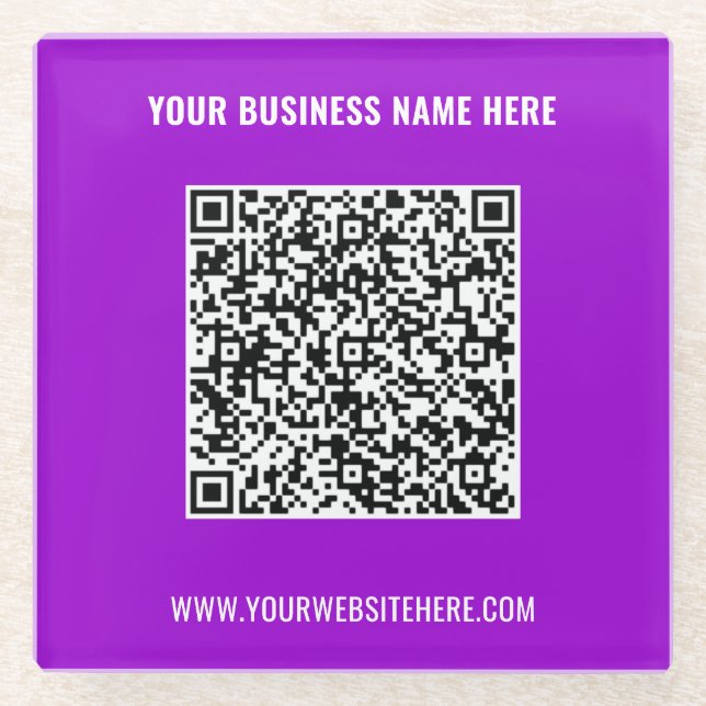 Dessous-de-verre En Verre Exemple de Dessous de verre de verre texte personn (Devant)