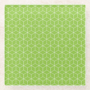 Dessous-de-verre En Verre Explorer les illusions d'optique modernes avec le