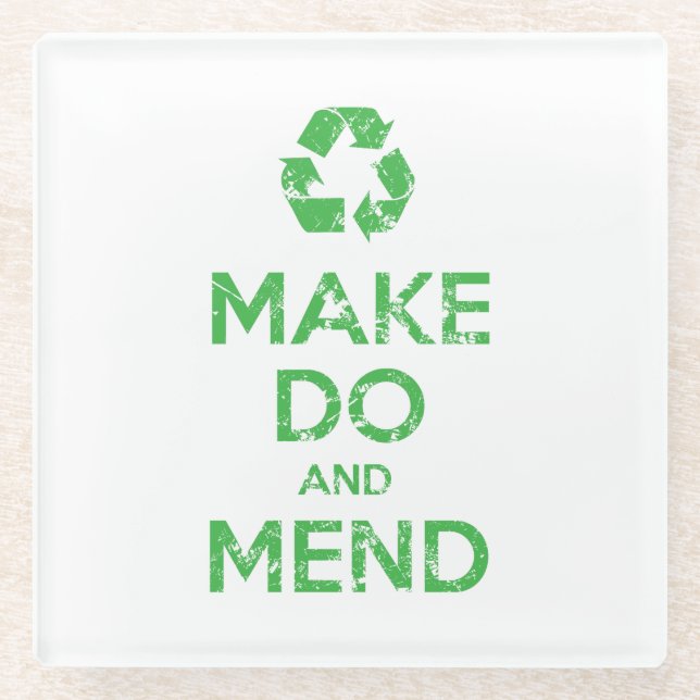 Dessous-de-verre En Verre Faire et réparer (Devant)