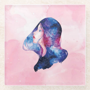 Dessous-de-verre En Verre Femme