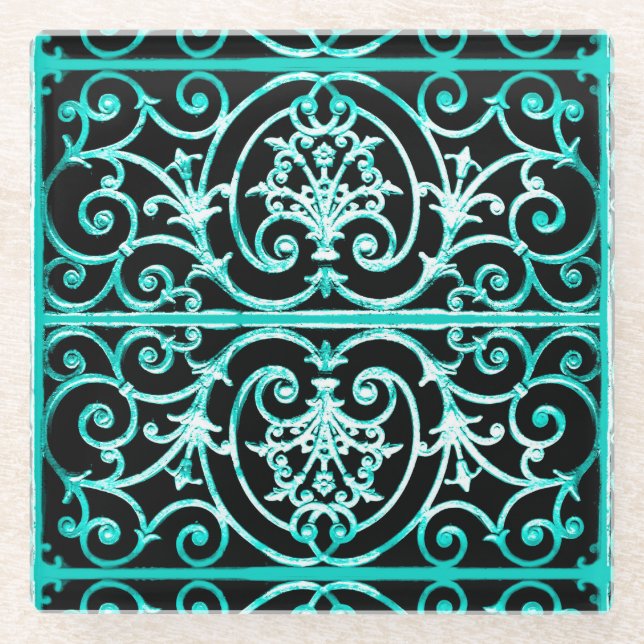 Dessous-de-verre En Verre Fer Highgate (Devant)