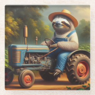 Dessous-de-verre En Verre Fermier de Sloth