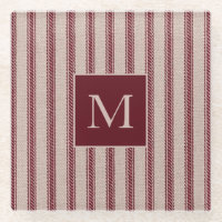 Fermier Ticking Grain Sack Pays Monogramme