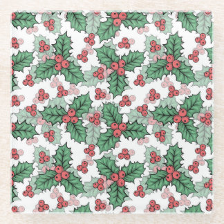 Dessous-de-verre En Verre Festif