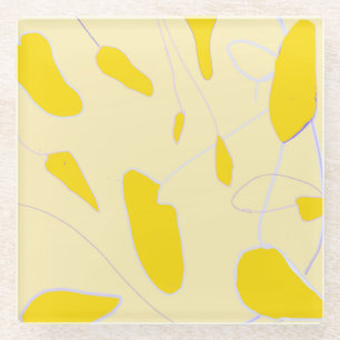 Dessous-de-verre En Verre Fleurs orientales