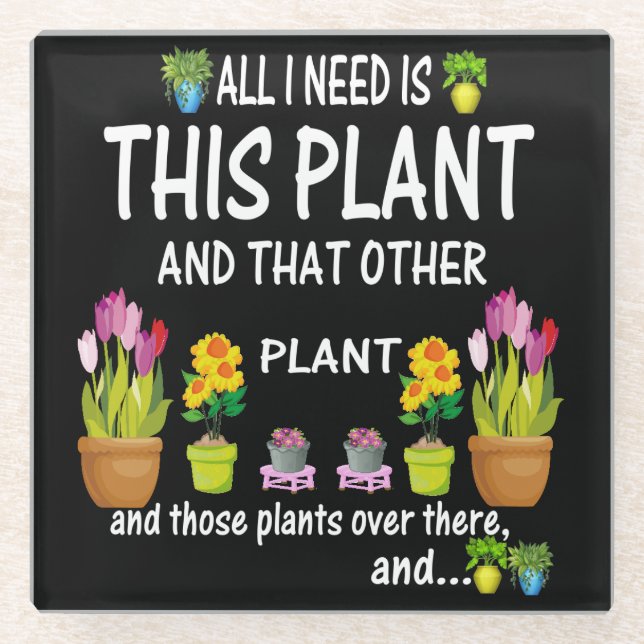 Dessous-de-verre En Verre fleurs pour n'importe qui (Devant)