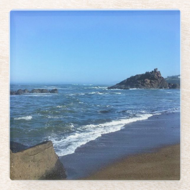 Dessous-de-verre En Verre Fogarty Creek, Oregon (Devant)
