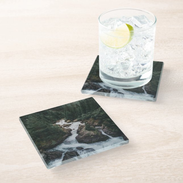 Dessous-de-verre En Verre Forest | Grison Graubunden Canton (Incliné)