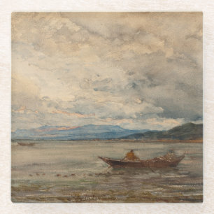 Dessous-de-verre En Verre Fos, Environs De Martigues - Félix Ziem