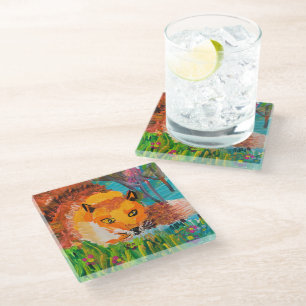 Dessous-de-verre En Verre Foxy