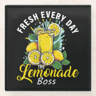 Dessous-de-verre En Verre Fresh Every Day Le Patron De Lemonade