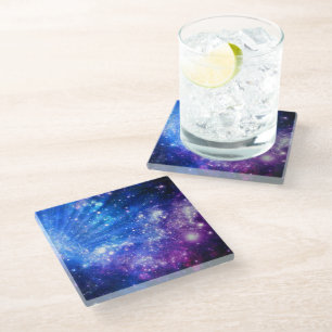 Dessous-de-verre En Verre Galaxie